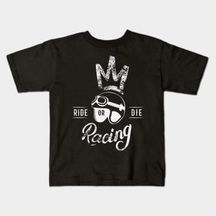 The King of Ride Or Die Kids T-Shirt